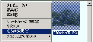 ���O�̕ύX